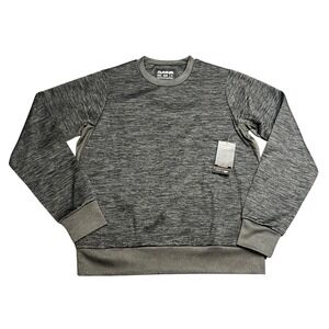Dakine Liberator LW Crew Wmns MED Black Heather Snow Long Sleeve Top W331DAK0008